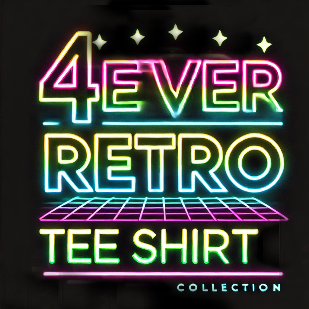 4ever Retro T-Shirt Collection–Wear the 80s, Live the Vibes!