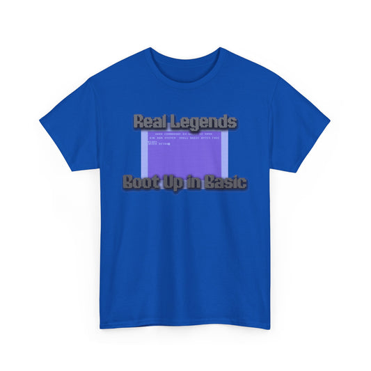 Real Legends Boot Up in BASIC commodore 64 128 plus 4 Vic-20