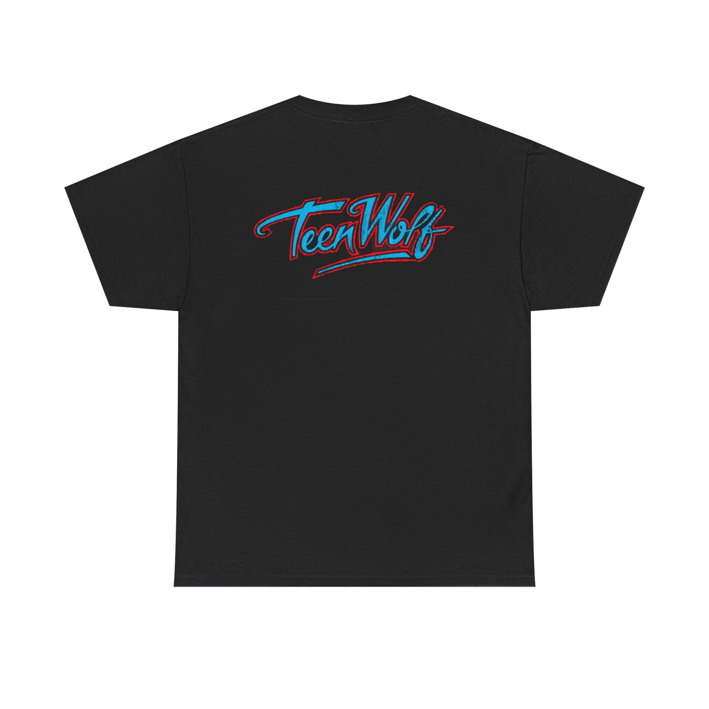 Teen Wolf Neon Logo Tee – 80s Movie Magic