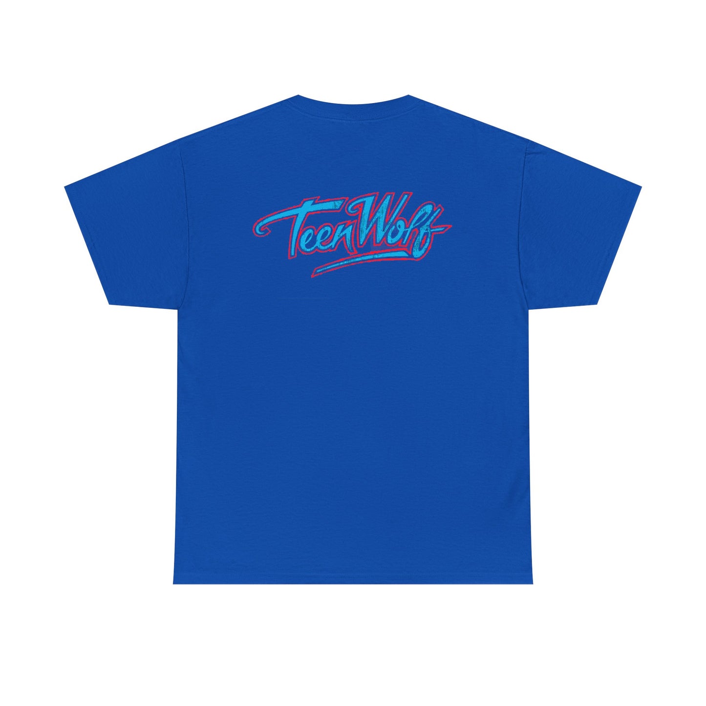 Teen Wolf Neon Logo Tee – 80s Movie Magic