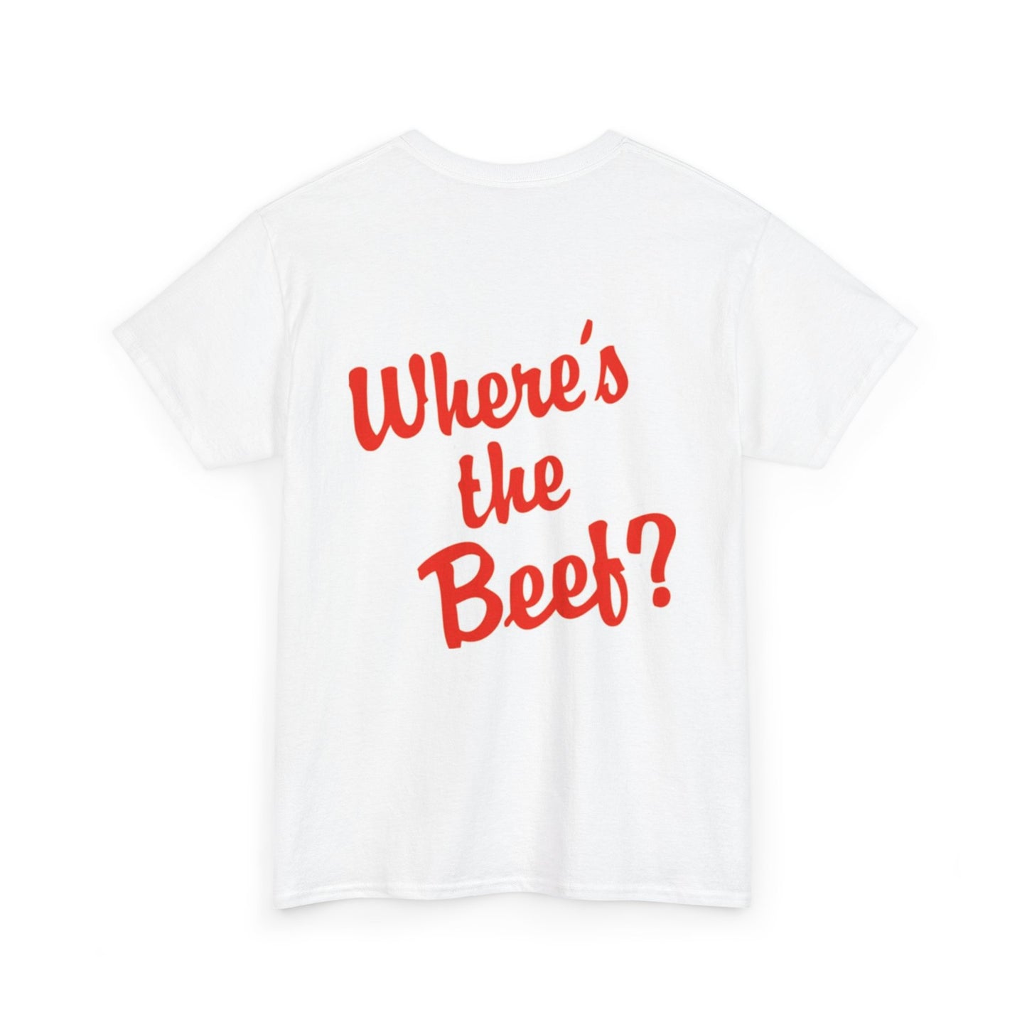 Where’s the Beef? Classic Tee – 80s Ad Icon