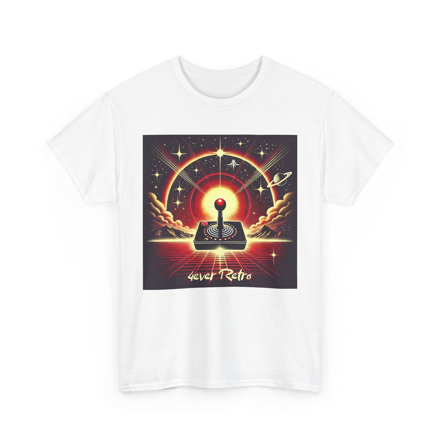 4ever Retro Cosmic Joystick Tee – Relive the Golden Age of Gaming