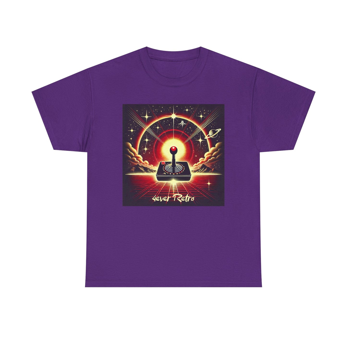 4ever Retro Cosmic Joystick Tee – Relive the Golden Age of Gaming