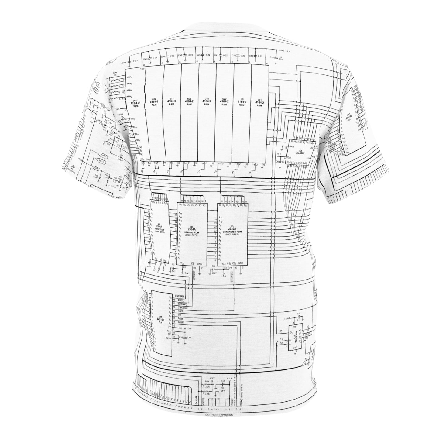 Commodore 64 Schematic Tee – The Anatomy of an Icon