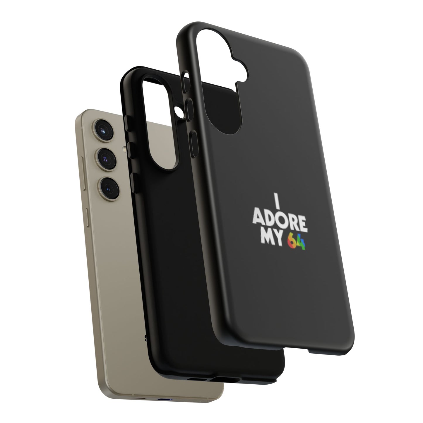 "I Adore My 64" Phone Case – Retro Protection for C64 Fans