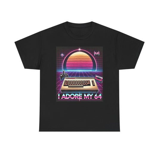 "I Adore My 64" Vintage 80s Style T-Shirt