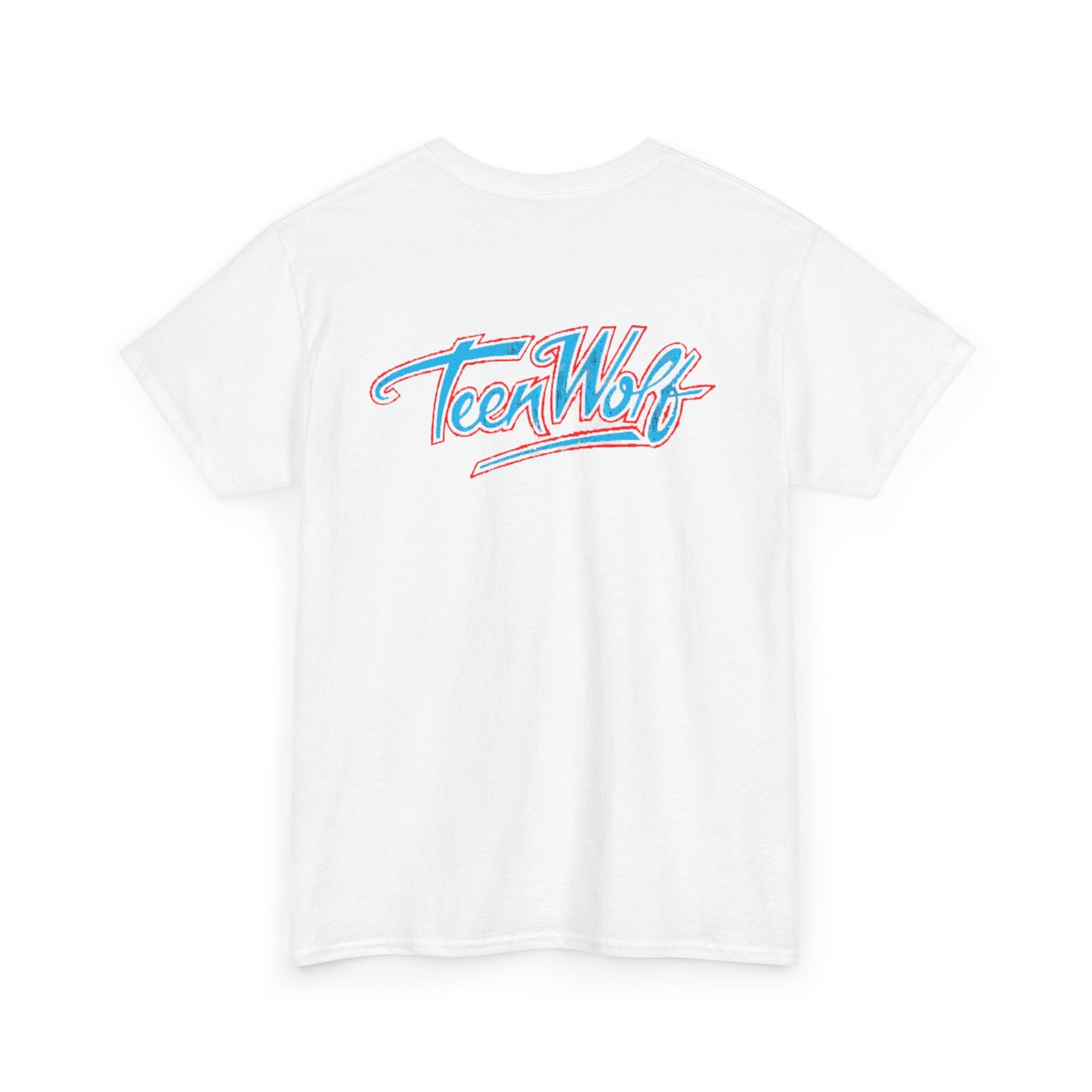 Teen Wolf Neon Logo Tee – 80s Movie Magic