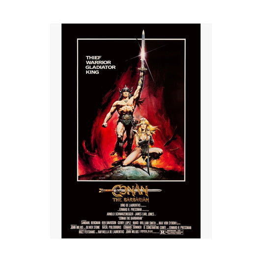 Conan the Barbarian Movie Poster – Crush your enemies and see them driven before you.