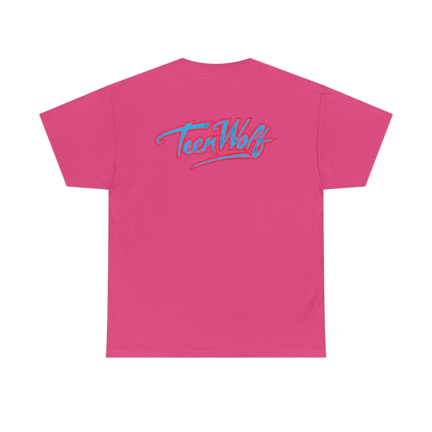 Teen Wolf Neon Logo Tee – 80s Movie Magic