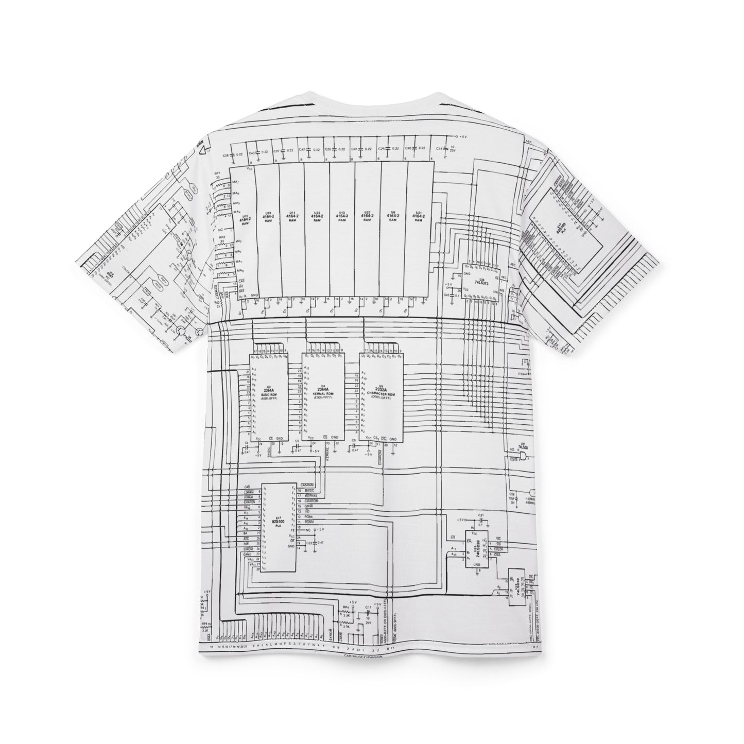 Commodore 64 Schematic Tee – The Anatomy of an Icon