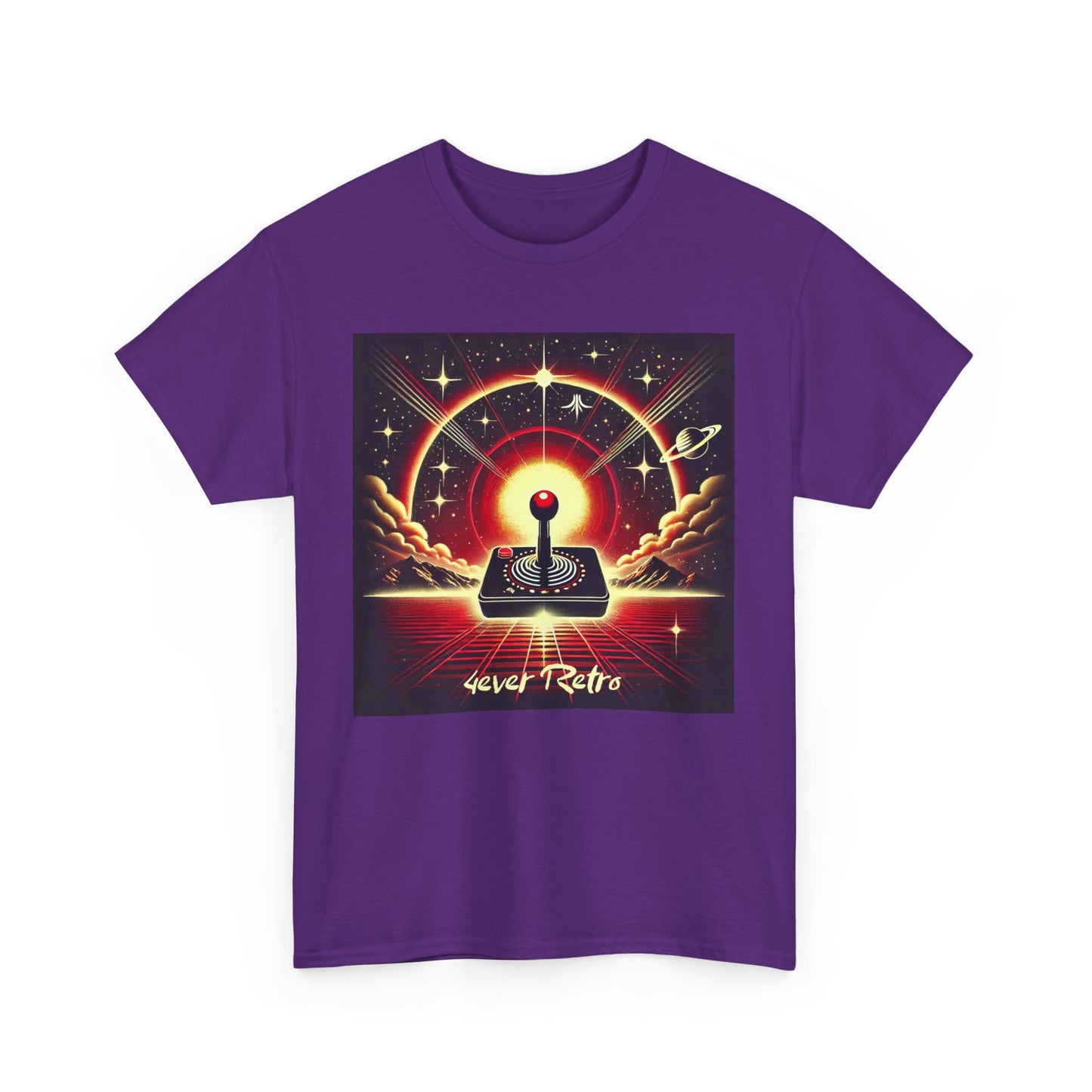 4ever Retro Cosmic Joystick Tee – Relive the Golden Age of Gaming