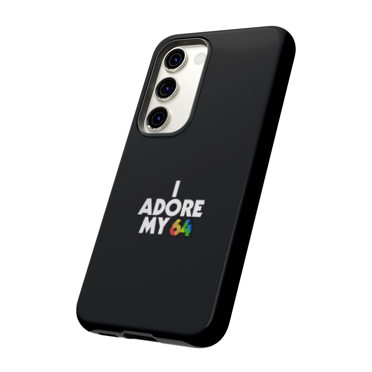 "I Adore My 64" Phone Case – Retro Protection for C64 Fans