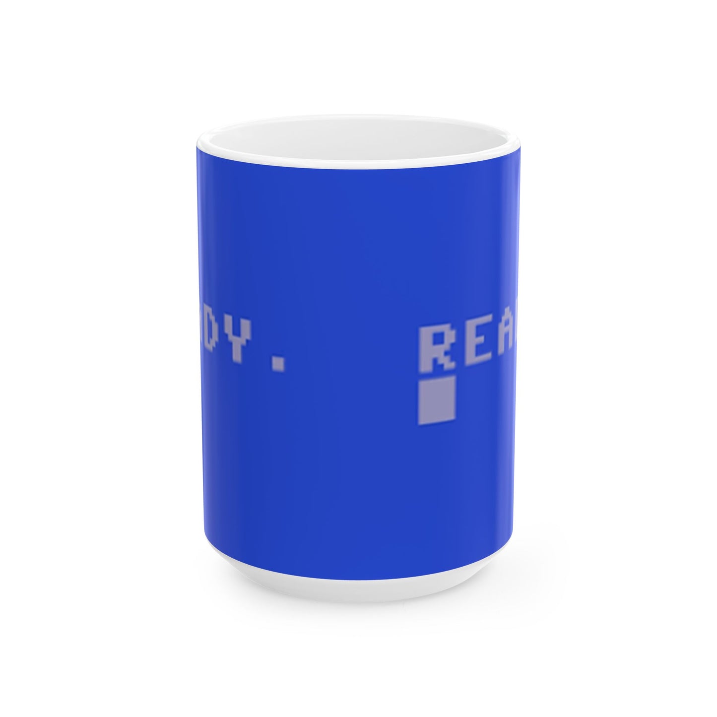 Commodore "READY." Coffee Mug – Retro Computing Nostalgia in Every Sip