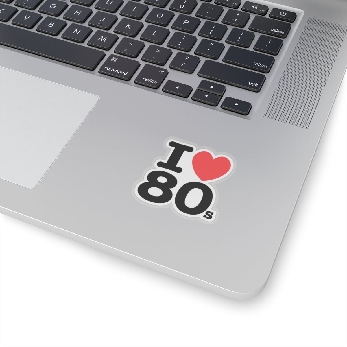 I ♥ The 80s Sticker – Retro Vibes Forever