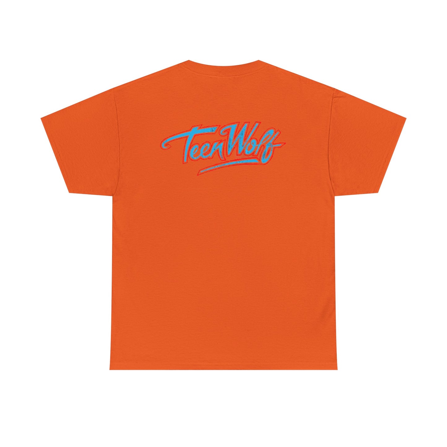 Teen Wolf Neon Logo Tee – 80s Movie Magic