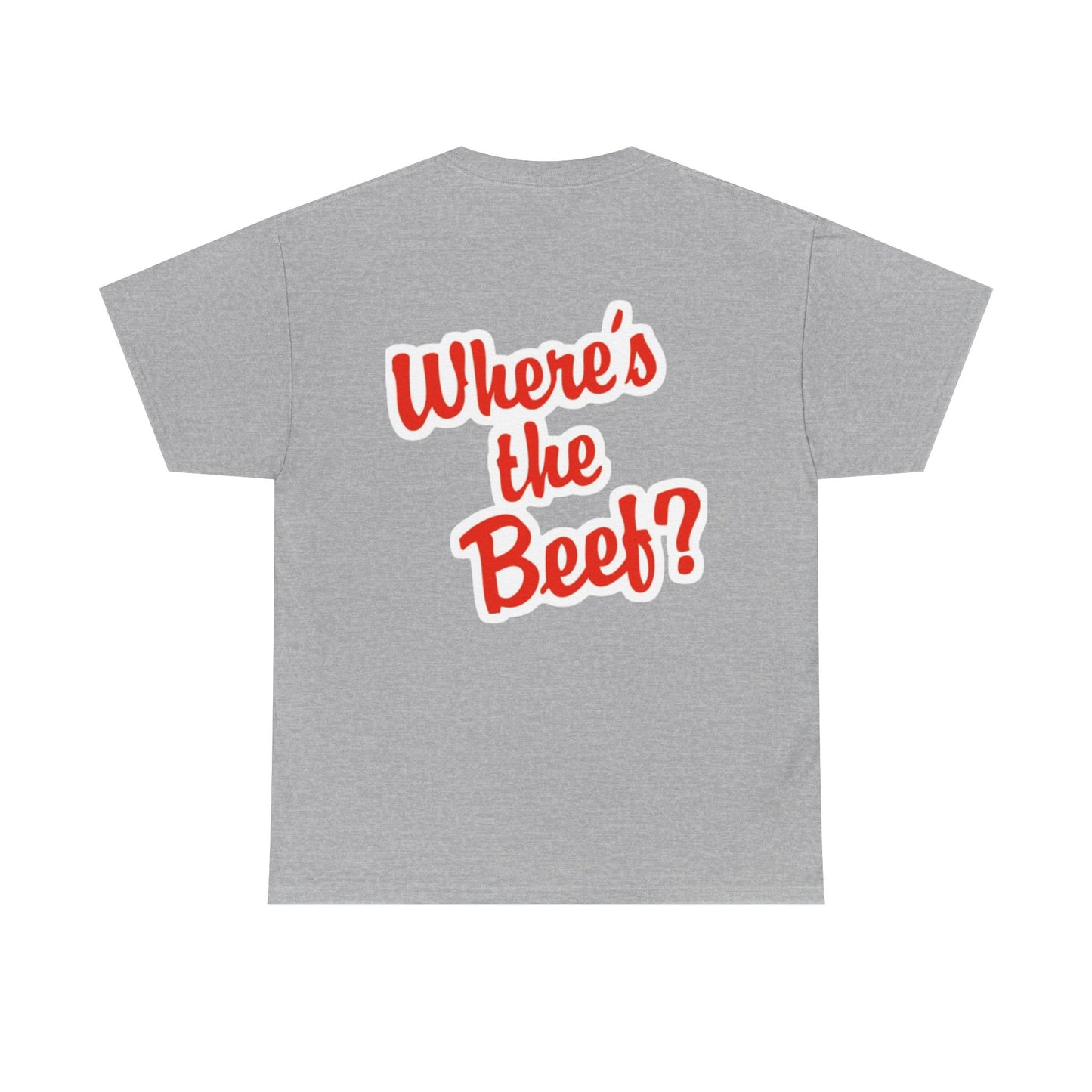 Where’s the Beef? Classic Tee – 80s Ad Icon