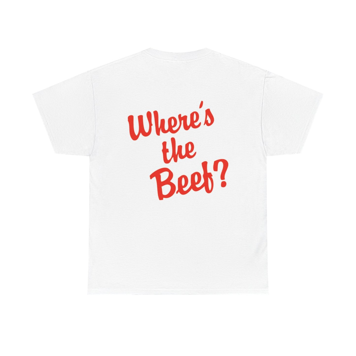 Where’s the Beef? Classic Tee – 80s Ad Icon