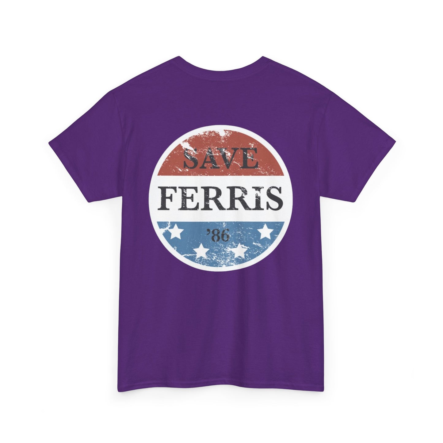 Save Ferris Classic Tee – 80s Movie Nostalgia