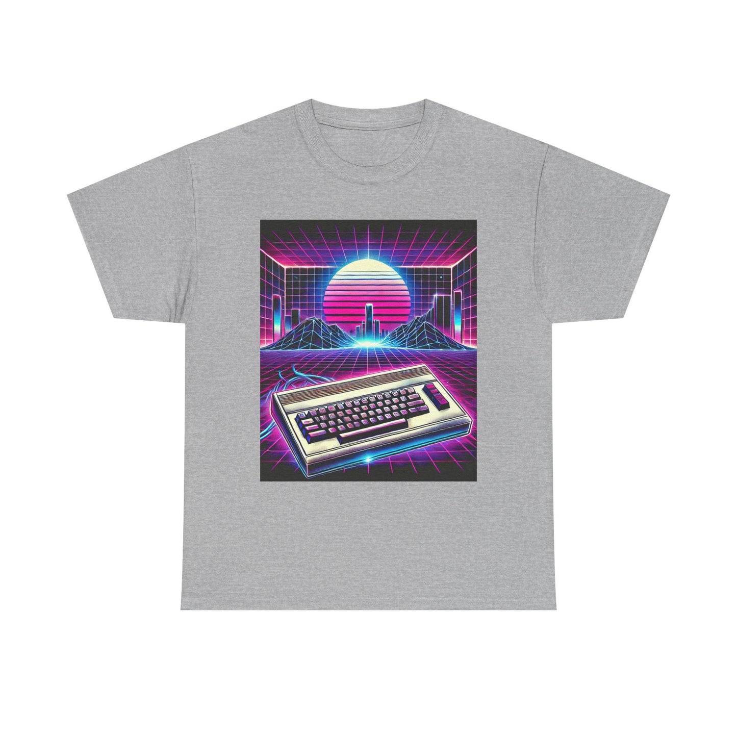 Commodore 64 Retro Wave T-Shirt – 80s Computing was RAD!