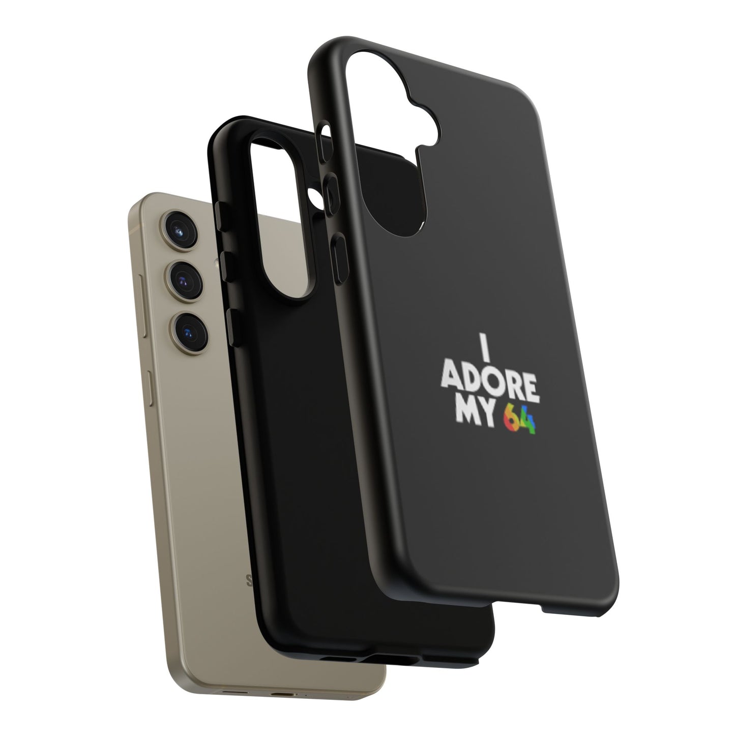 "I Adore My 64" Phone Case – Retro Protection for C64 Fans