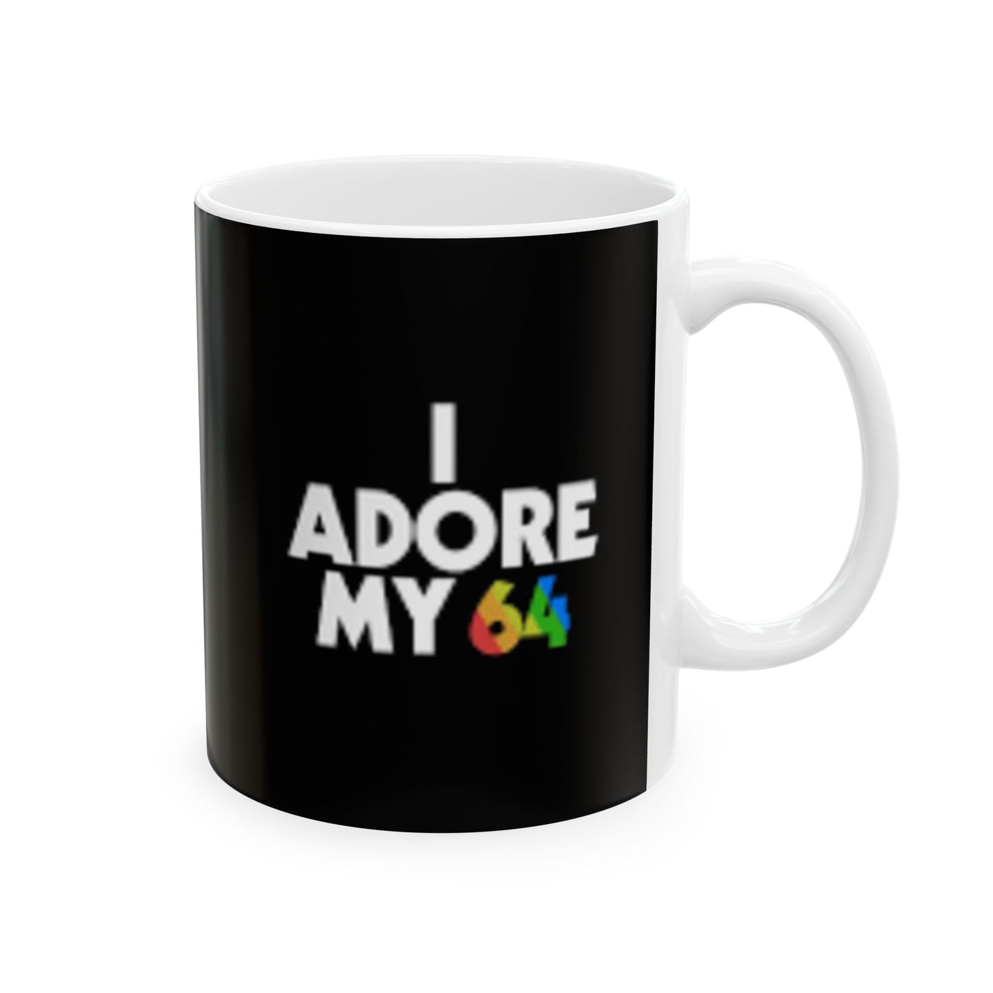 "I Adore My 64" Coffee Mug –  Wake Up with your true love, the Commodore 64