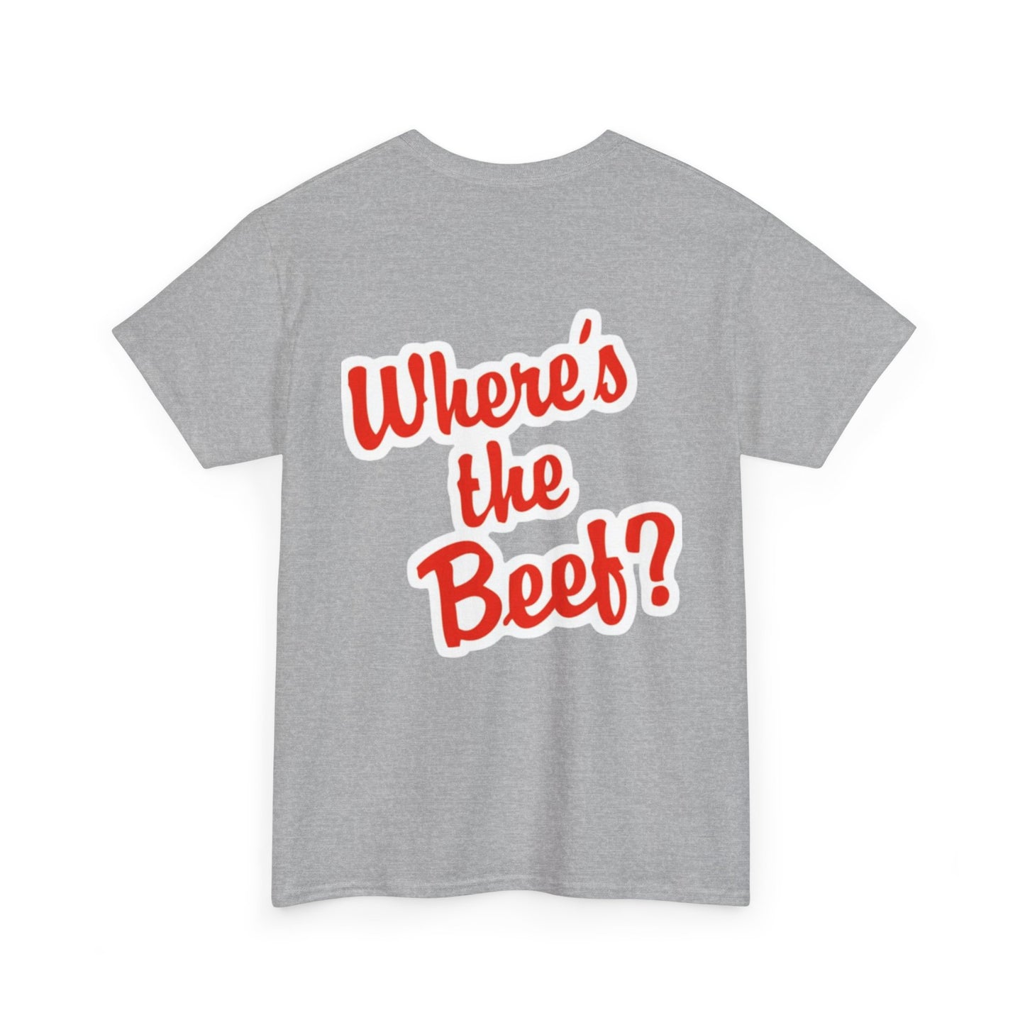 Where’s the Beef? Classic Tee – 80s Ad Icon