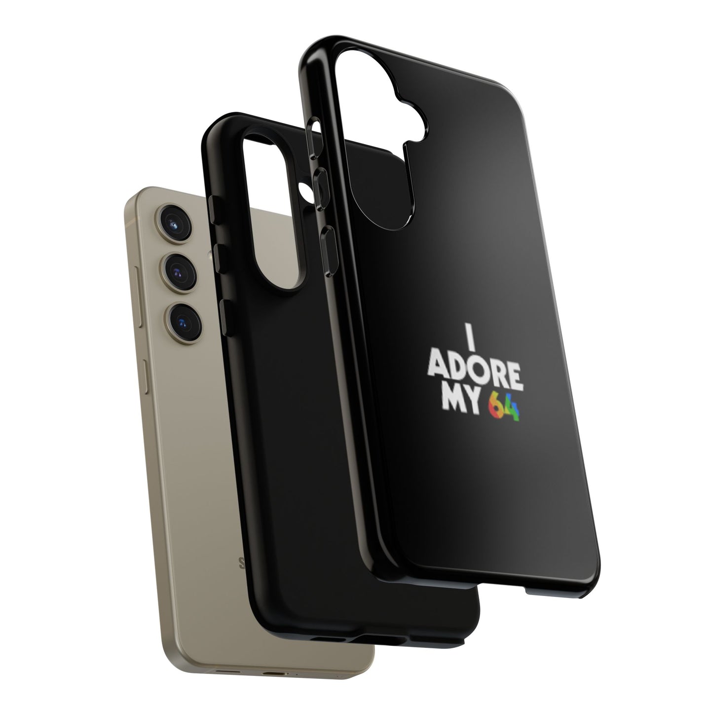 "I Adore My 64" Phone Case – Retro Protection for C64 Fans