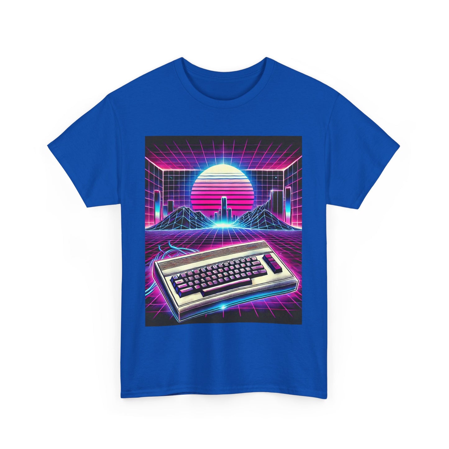 Commodore 64 Retro Wave T-Shirt – 80s Computing was RAD!