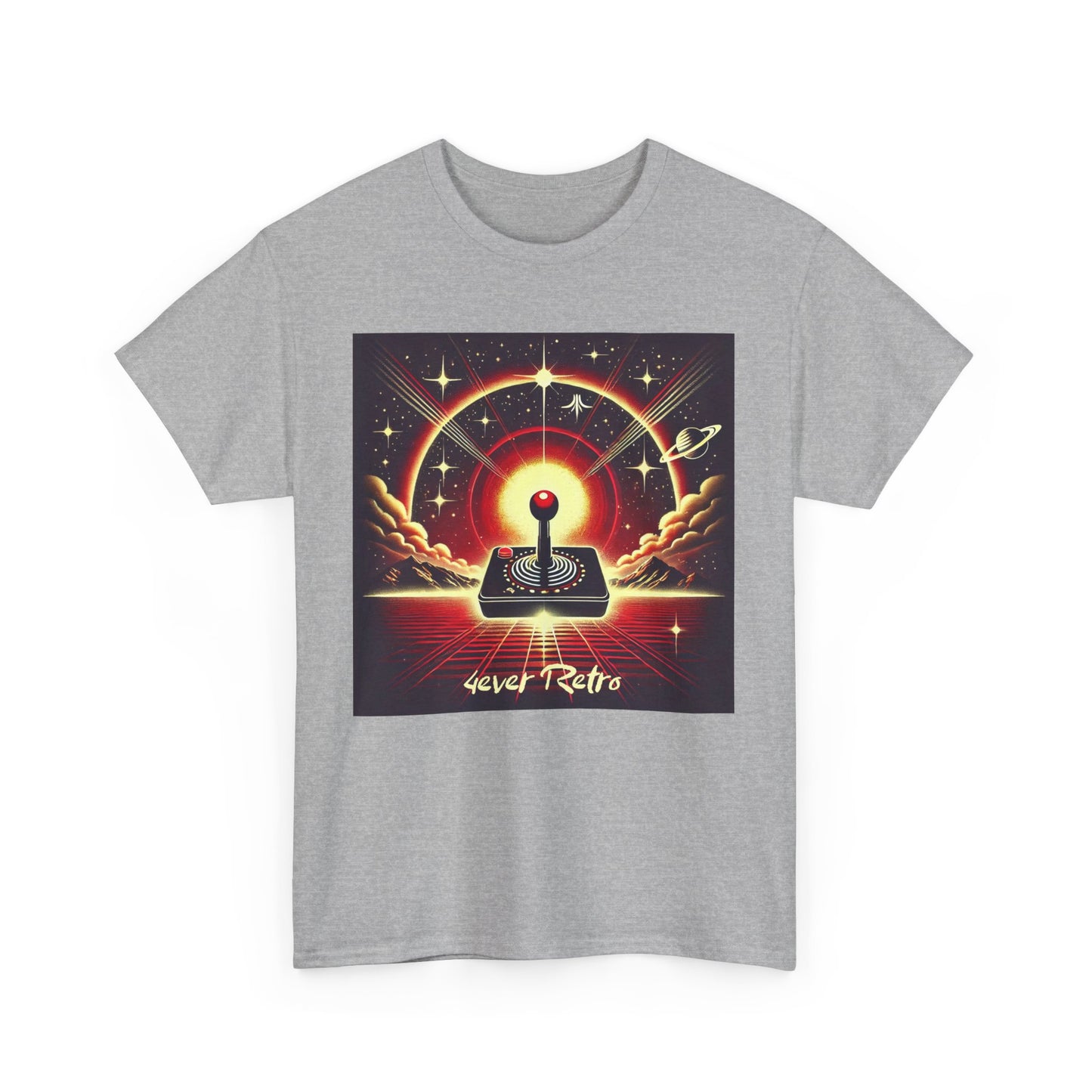 4ever Retro Cosmic Joystick Tee – Relive the Golden Age of Gaming