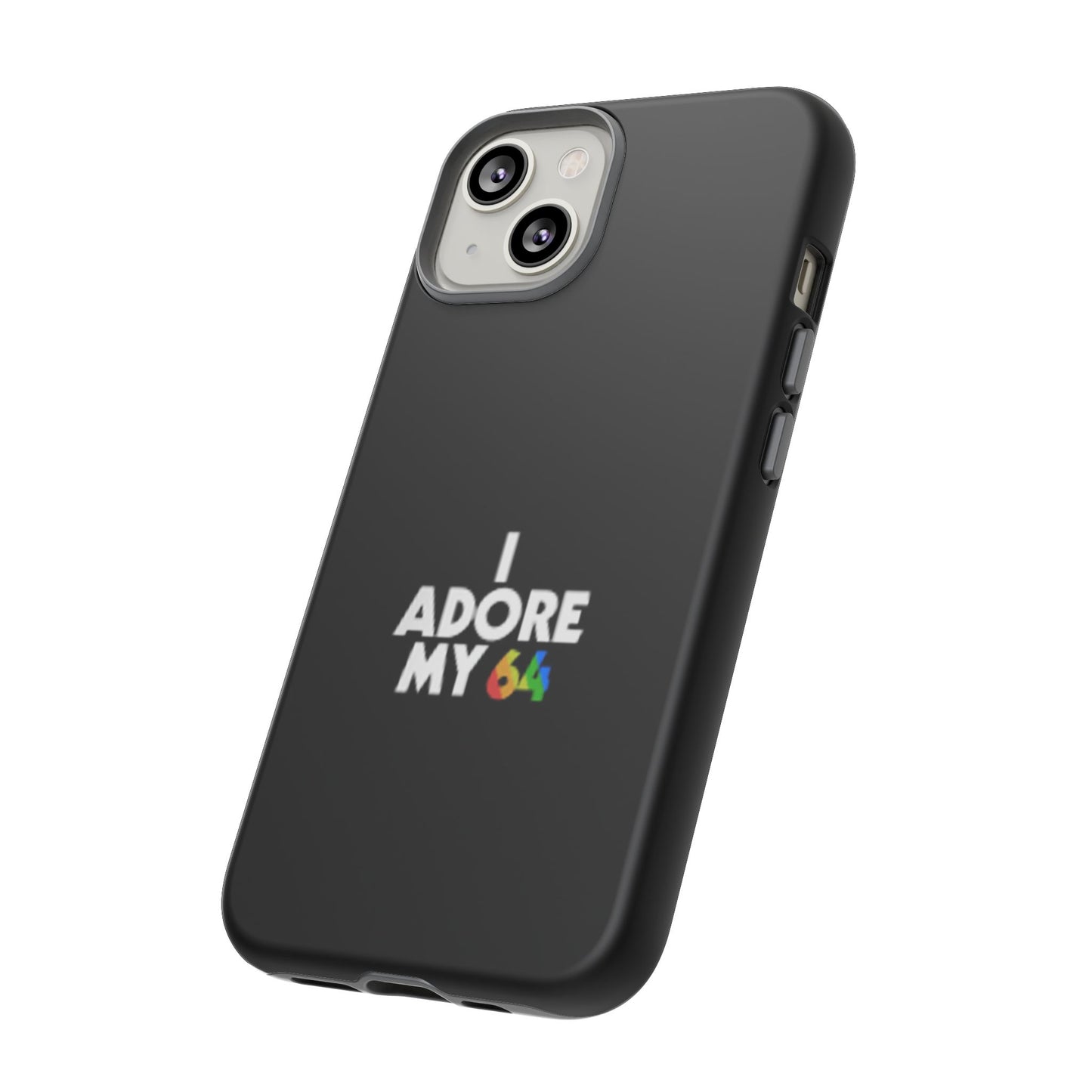 "I Adore My 64" Phone Case – Retro Protection for C64 Fans