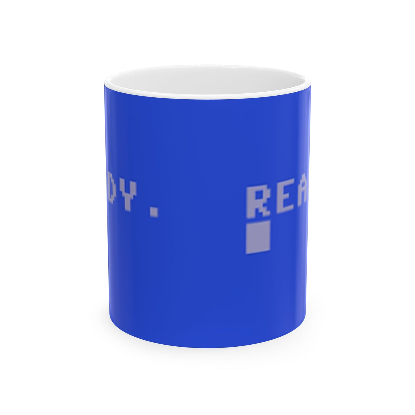 Commodore "READY." Coffee Mug – Retro Computing Nostalgia in Every Sip