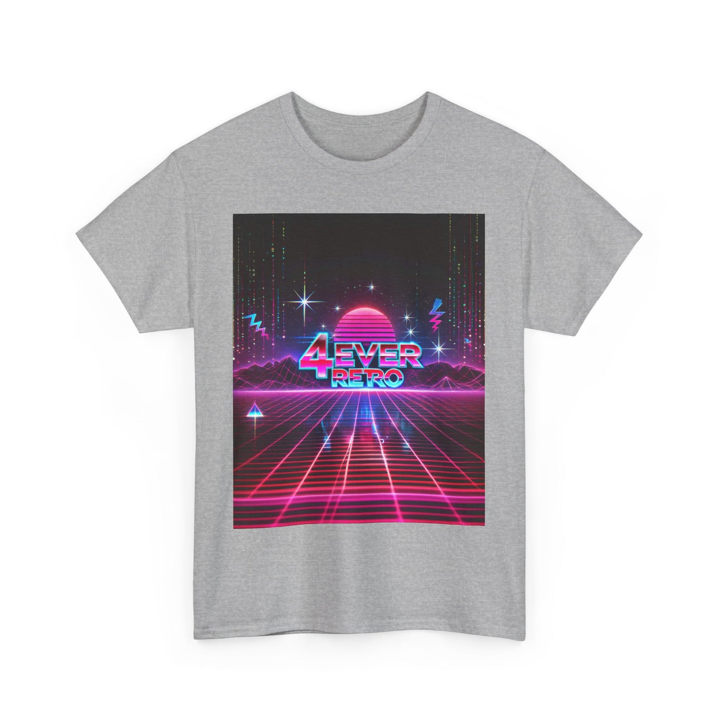 4ever Retro T-Shirt – Neon 80s Vibes That Never Fade