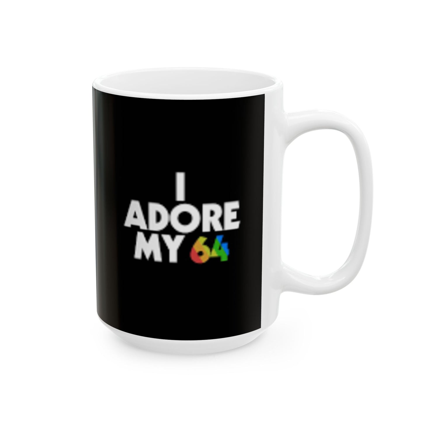 "I Adore My 64" Coffee Mug –  Wake Up with your true love, the Commodore 64