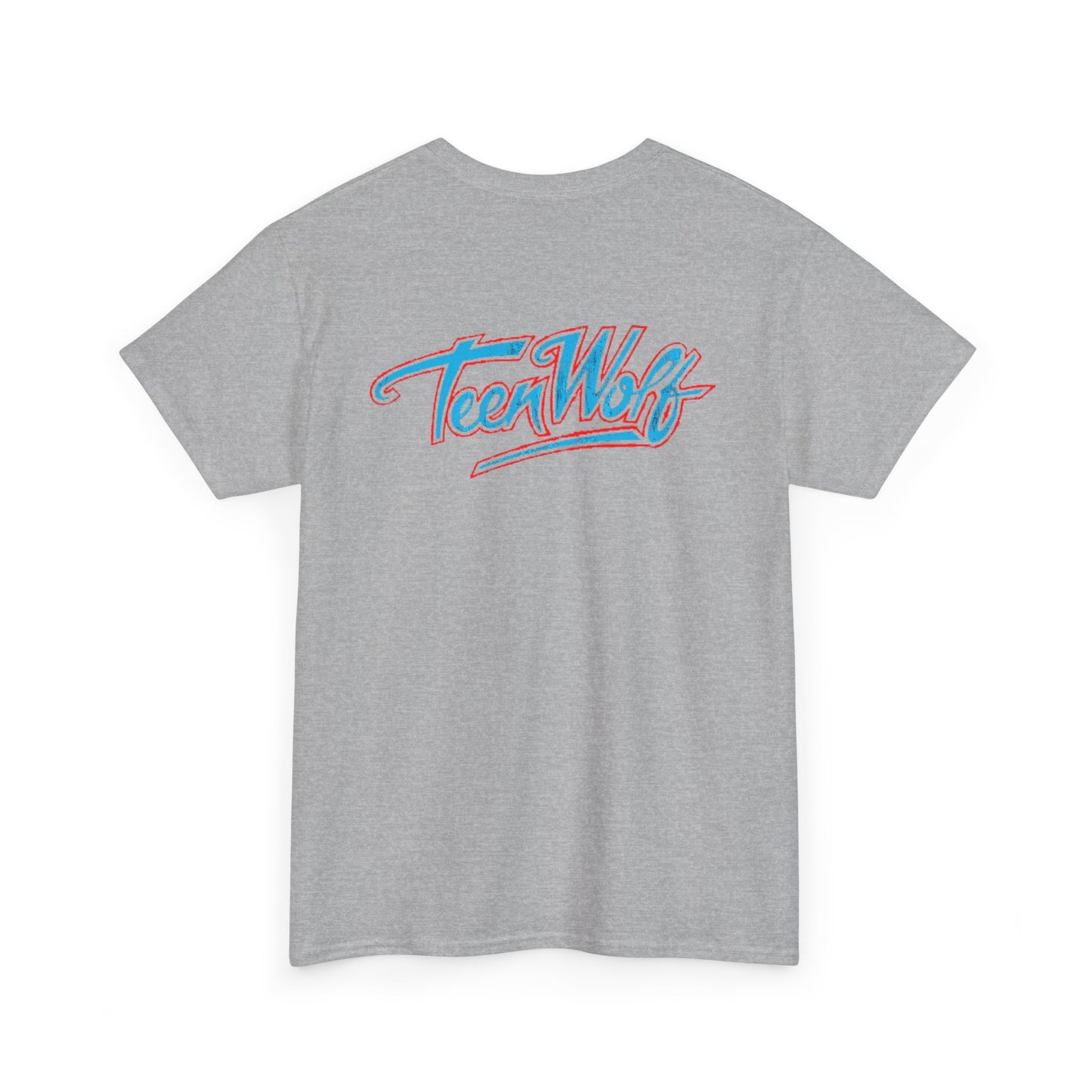 Teen Wolf Neon Logo Tee – 80s Movie Magic