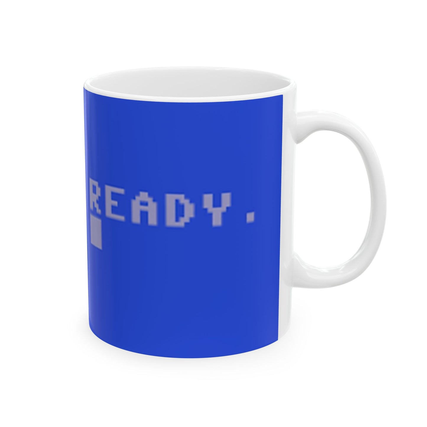 Commodore "READY." Coffee Mug – Retro Computing Nostalgia in Every Sip