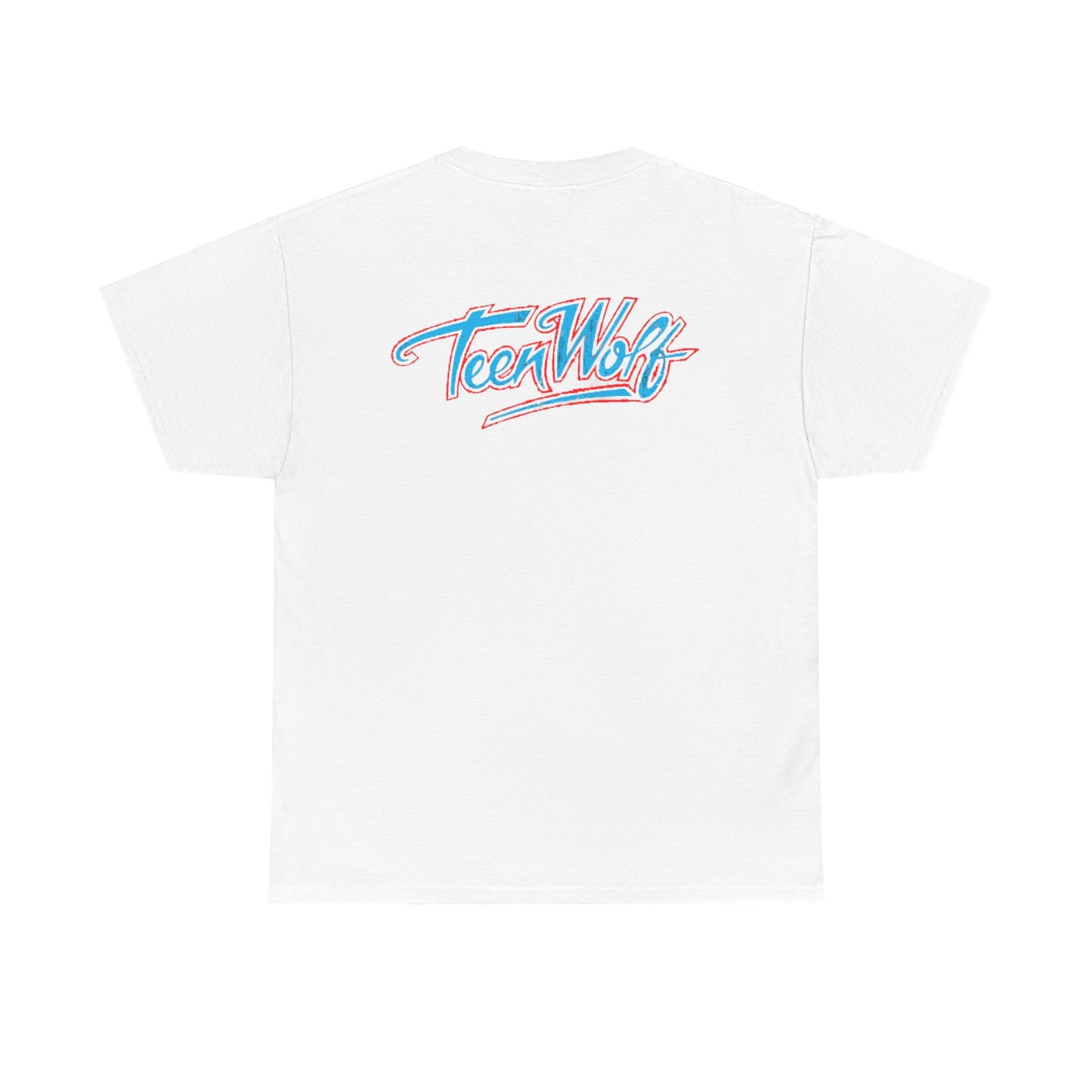 Teen Wolf Neon Logo Tee – 80s Movie Magic