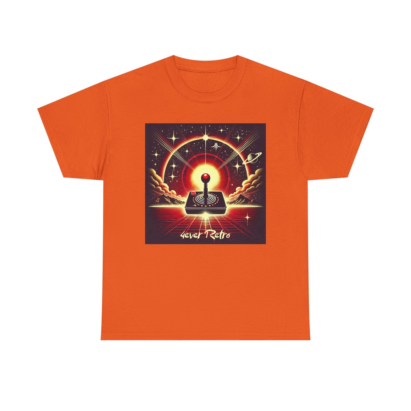 4ever Retro Cosmic Joystick Tee – Relive the Golden Age of Gaming