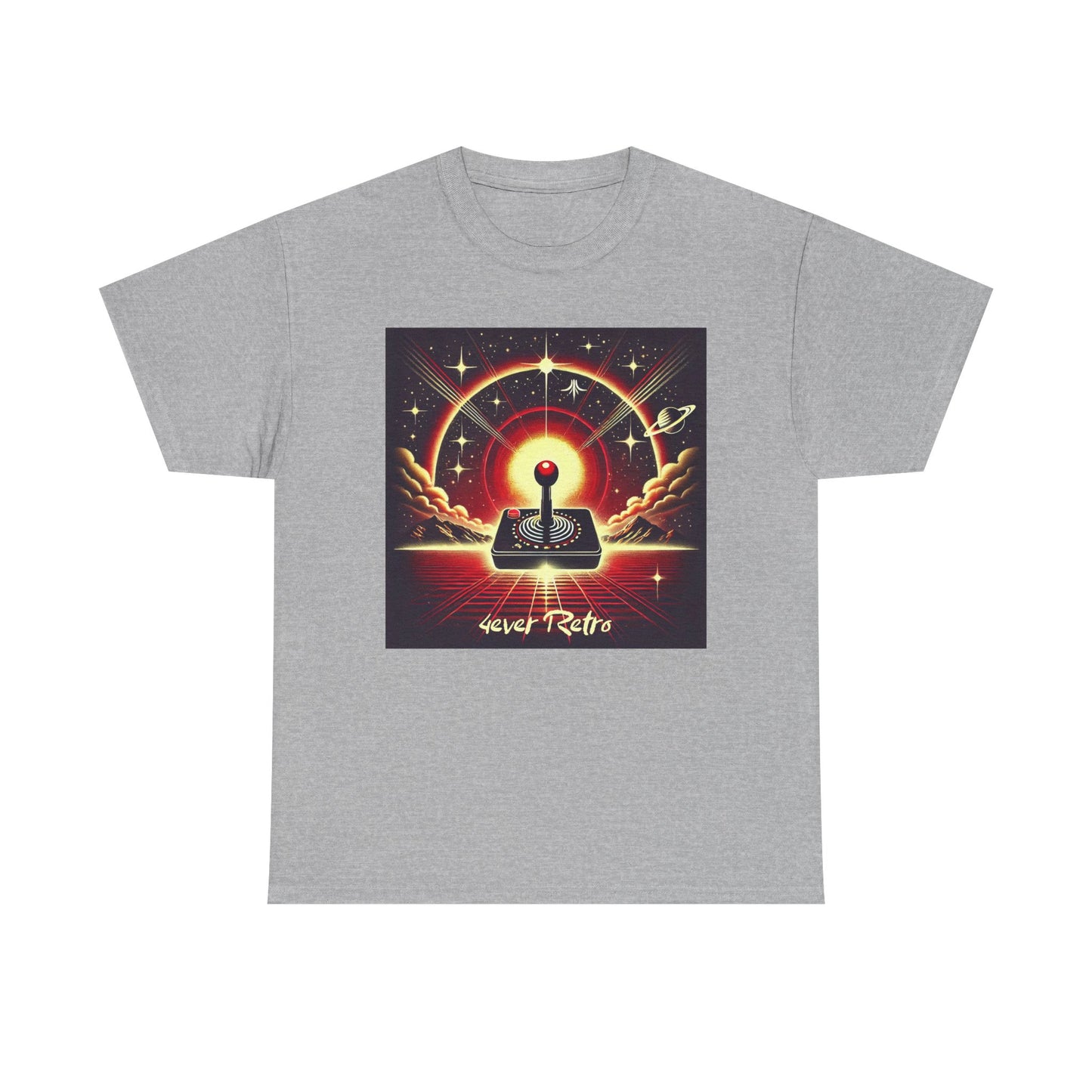 4ever Retro Cosmic Joystick Tee – Relive the Golden Age of Gaming