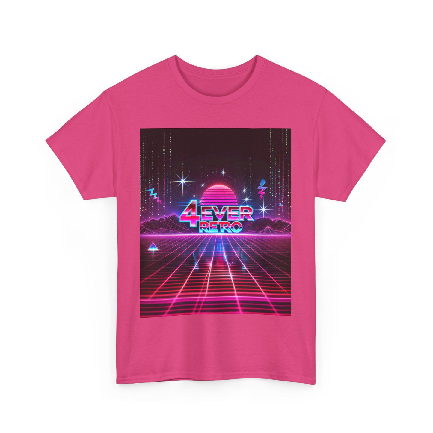 4ever Retro T-Shirt – Neon 80s Vibes That Never Fade