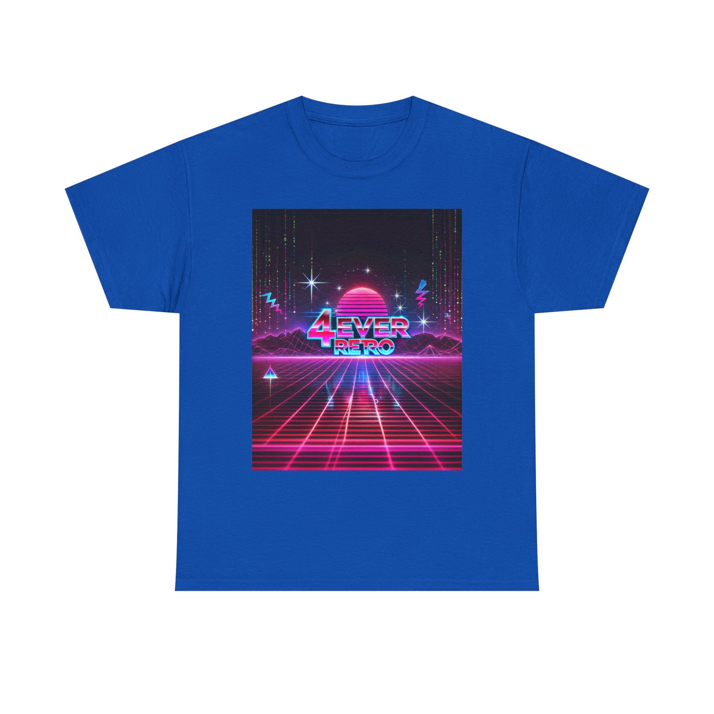 4ever Retro T-Shirt – Neon 80s Vibes That Never Fade