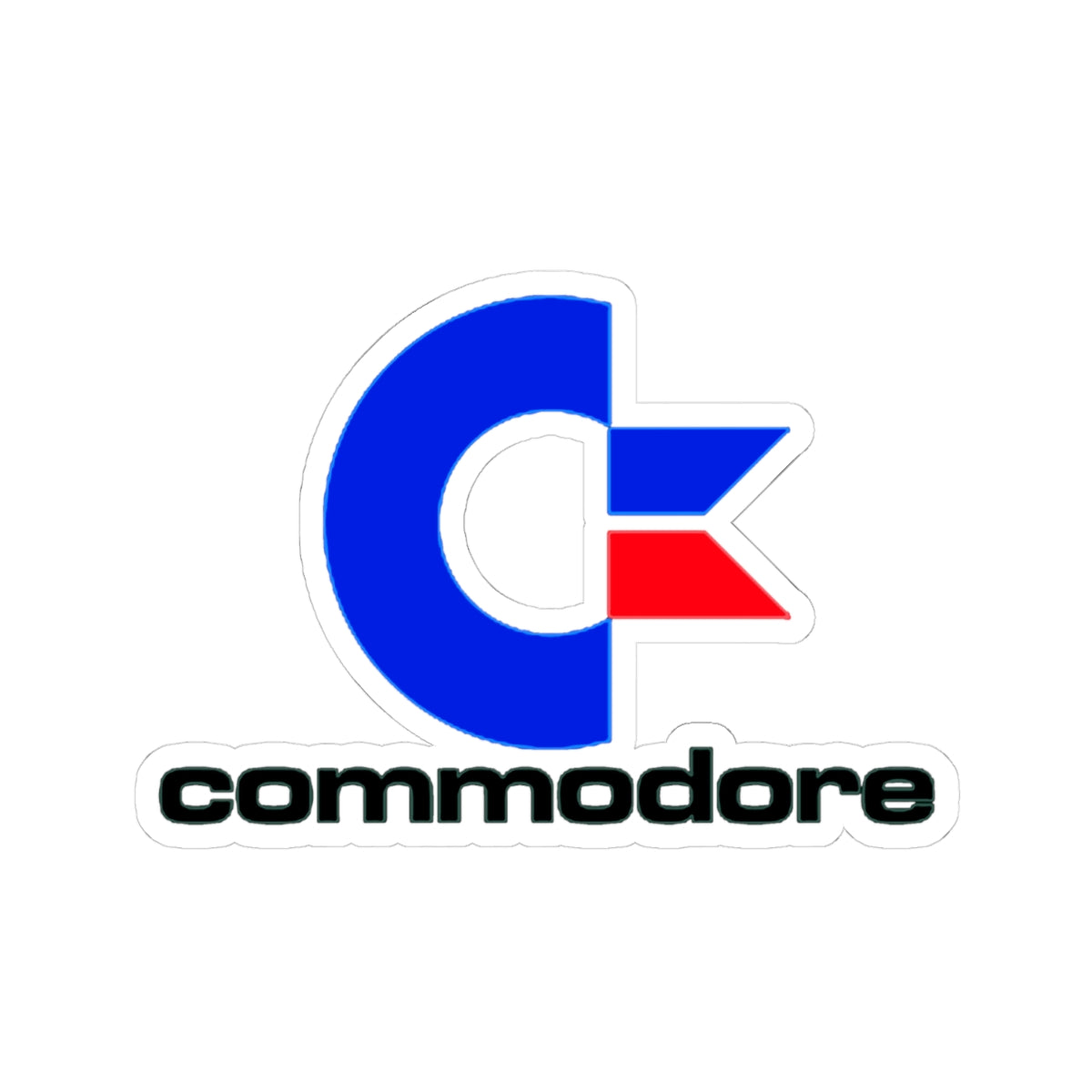 Commodore Logo Vinyl Stickers – Retro Precision 64 128 Plus 4 Vic-20 Amiga