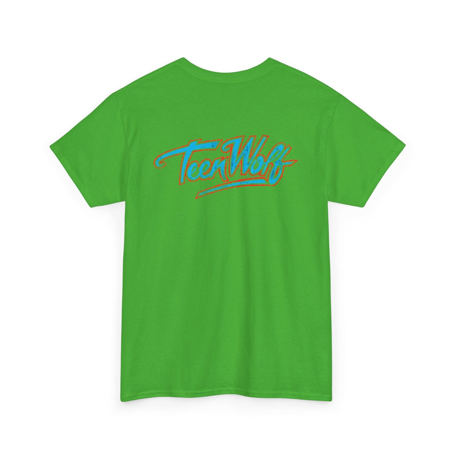 Teen Wolf Neon Logo Tee – 80s Movie Magic