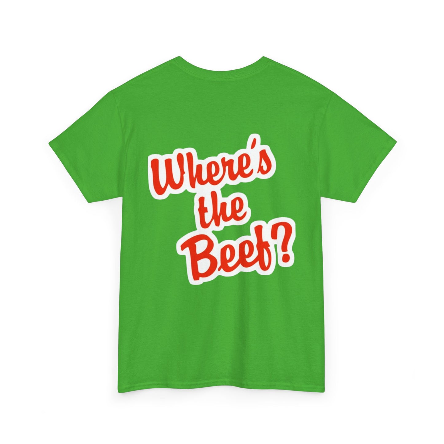 Where’s the Beef? Classic Tee – 80s Ad Icon