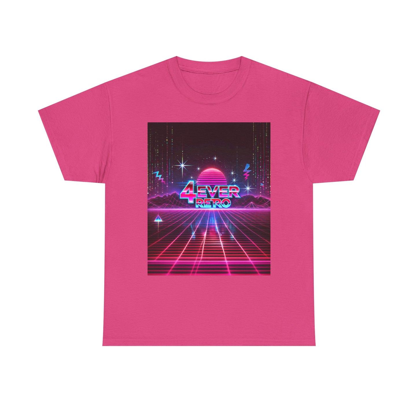 4ever Retro T-Shirt – Neon 80s Vibes That Never Fade