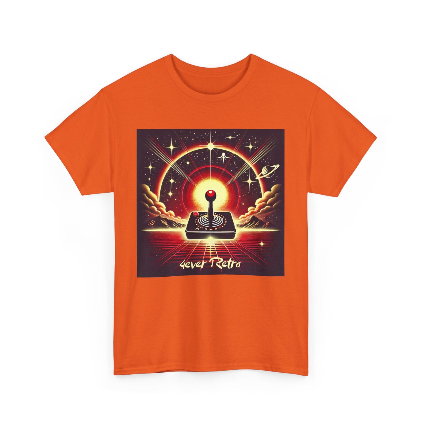 4ever Retro Cosmic Joystick Tee – Relive the Golden Age of Gaming