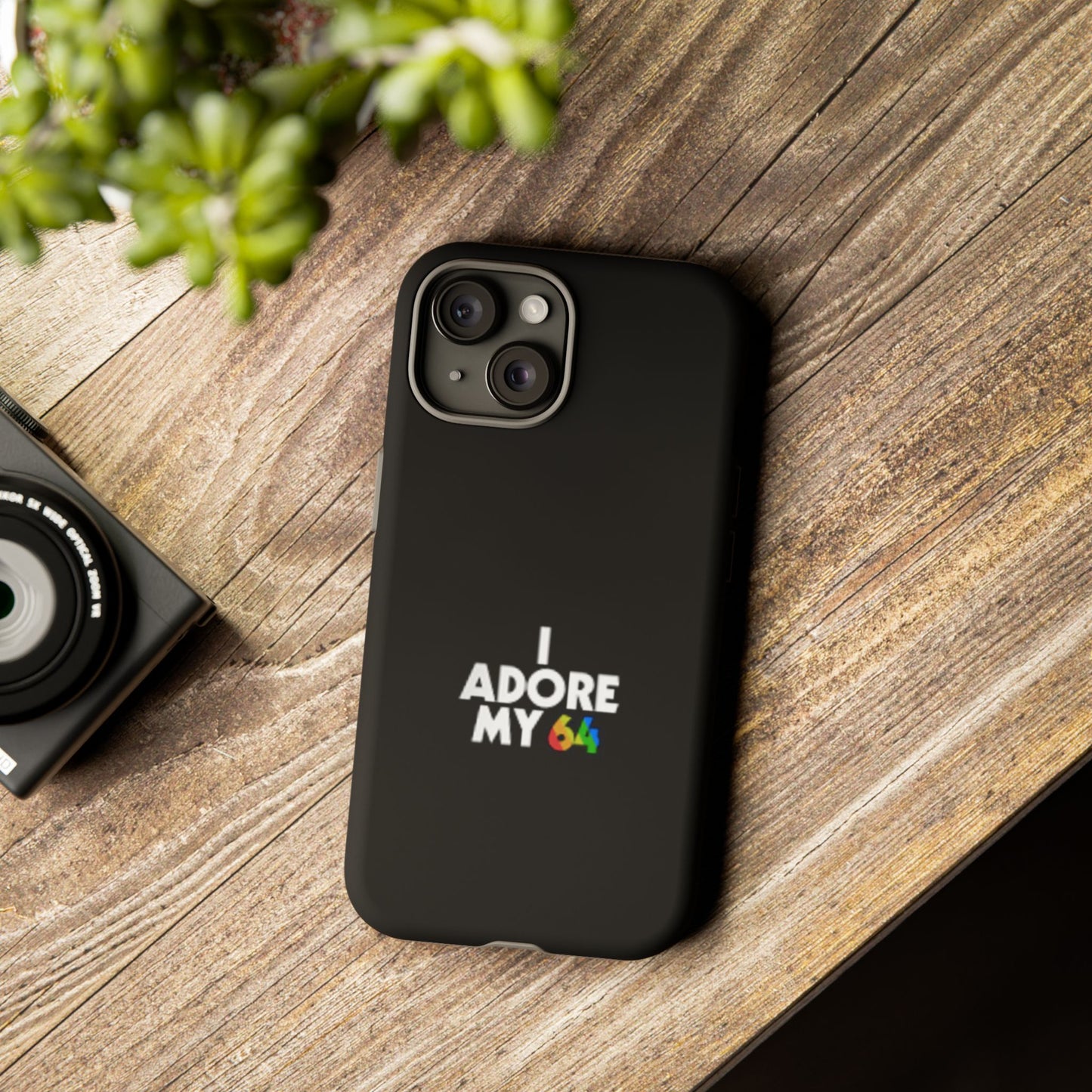 "I Adore My 64" Phone Case – Retro Protection for C64 Fans