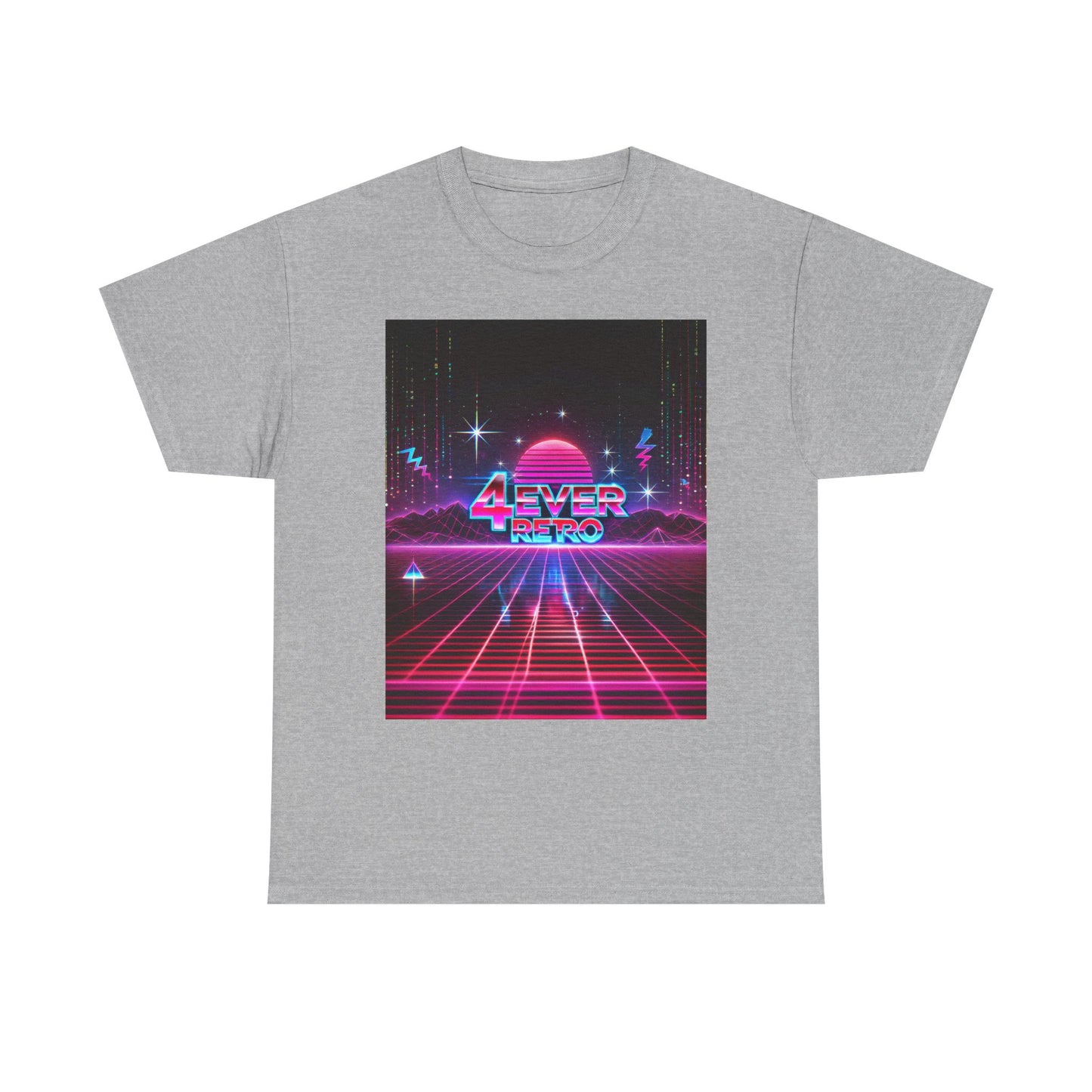 4ever Retro T-Shirt – Neon 80s Vibes That Never Fade