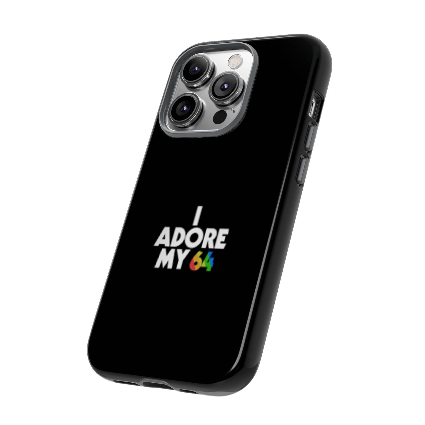 "I Adore My 64" Phone Case – Retro Protection for C64 Fans