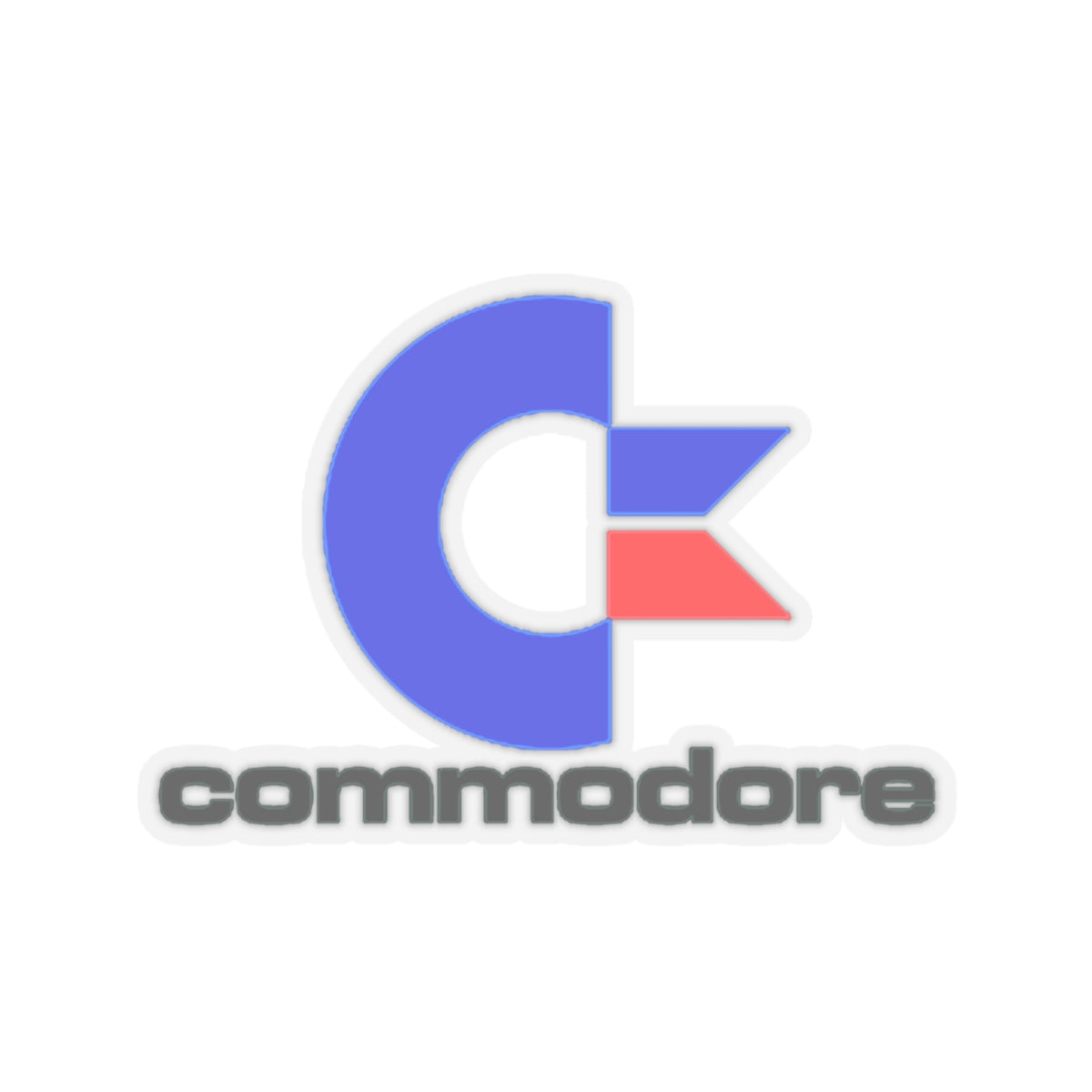 Commodore Logo Vinyl Stickers – Retro Precision 64 128 Plus 4 Vic-20 Amiga