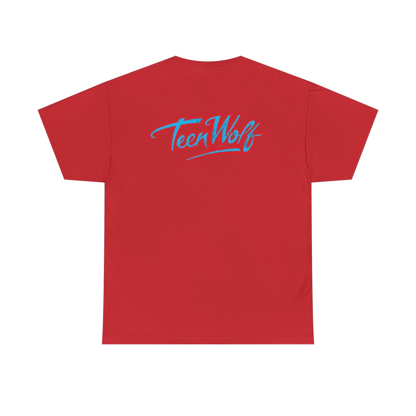 Teen Wolf Neon Logo Tee – 80s Movie Magic